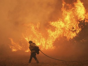 Ribuan Orang Ngungsi Akibat Kebakaran Hutan Kembali Landa Los Angeles