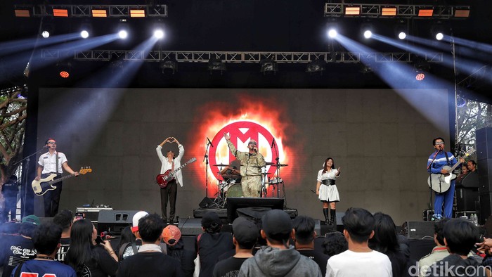 Penampilan Rebellion Rose di The Sound Project 2025.