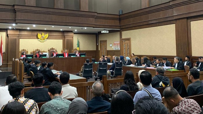 Sidang kasus korupsi LPEI (Mulia/detikcom)