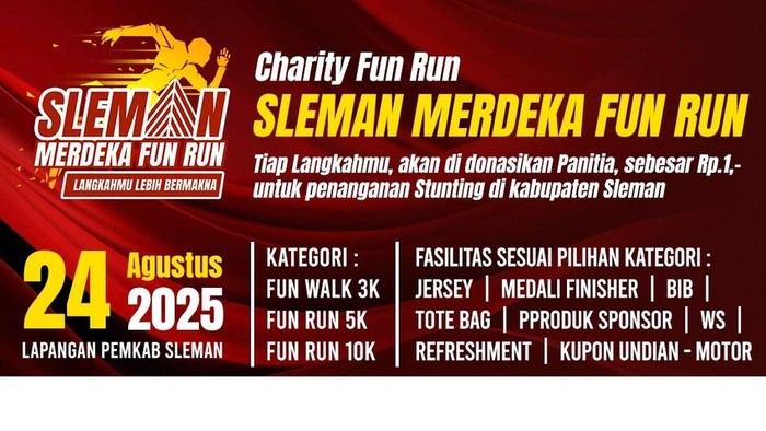 Sleman Merdeka Fun Run 2025
