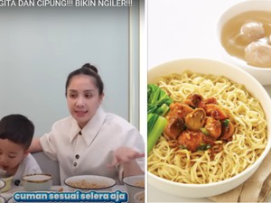 Top 3 Mie Ayam Favorit Nagita Slavina, Ada dari Penjual Gerobakan!