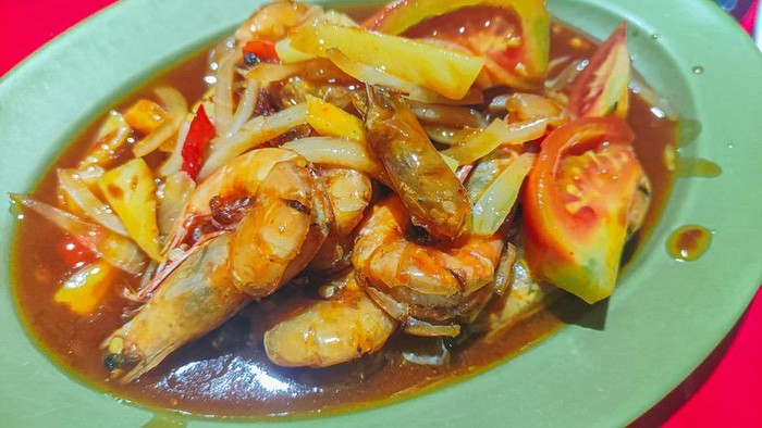 Resep udang asam manis ala restoran