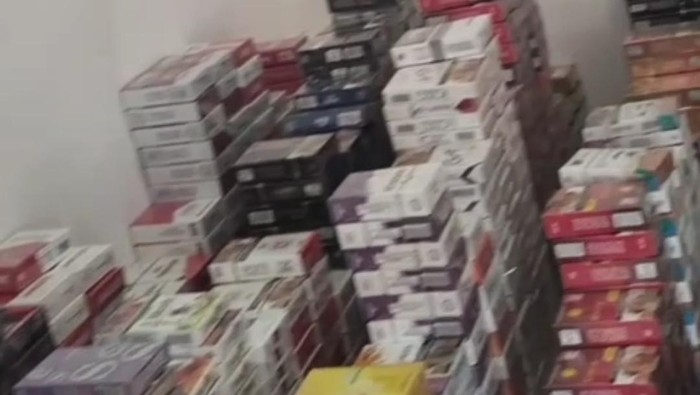 Viral video rumah mewah di Madiun jual rokok ilegal