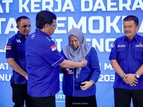 Wakil Gubernur Sulteng Reny Lamadjido Resmi Gabung Demokrat