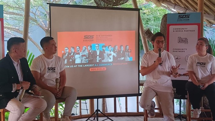 SVO, arsitek dari Multi-AI Commerce Super Platform pertama di dunia, akan menggelar Svolution Digital Summit (SDS) 2025 dengan peserta 3.000 pengusaha digital Asia Tenggara 16-17 September di Nusa Dua Convention Center.
