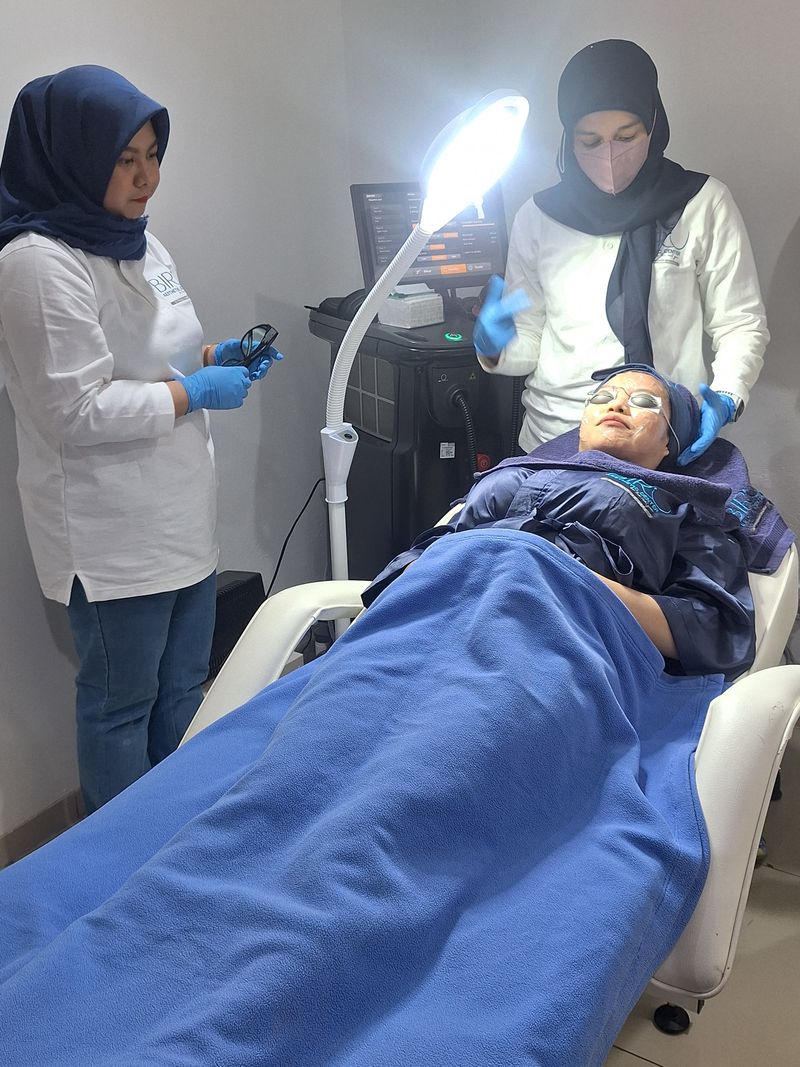 Pembukaan BIRU Aesthetic Center di Primaya Evasari Hospital, Rawamangun, Jakarta Timur.