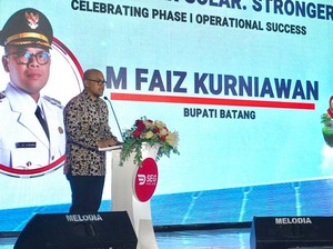 SEG Solar Beroperasi di Batang, Bupati Faiz: Ekonomi Hijau untuk Indonesia