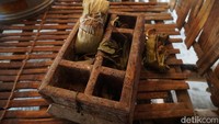 Kotak untuk menyimpan pinang dan sirih. (Femi Diah/detikcom)