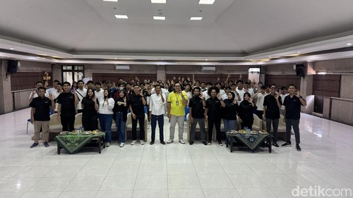 detikBali Goes to Campus di Aula Institut Teknologi dan Bisnis (ITB) STIKOM Bali, Denpasar, Sabtu (9/8/2025). (Foto: I Nyoman Adhisthaya Sawitra/detikBali)