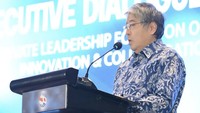 Melalui Instagram jpnambasindonesia, Masaki Yasushi membagikan berbagai aktivitasnya. Misalnya ketika menghadiri acara “Indonesia-Japan Executive Dialogue 2025 - A Private Leadership Forum on Outlook, Innovation & Collaboration” pada Sabtu (9/8). Foto: Instagram jpnambasindonesia
