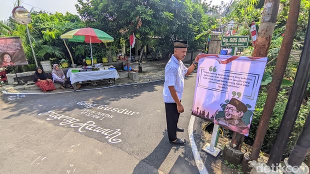 Jalan atau gang di Kampung yang ada di Semarang dengan nama jalan Presiden.