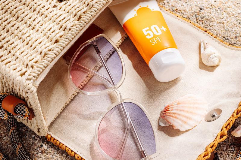 Ilustrasi sunscreen.