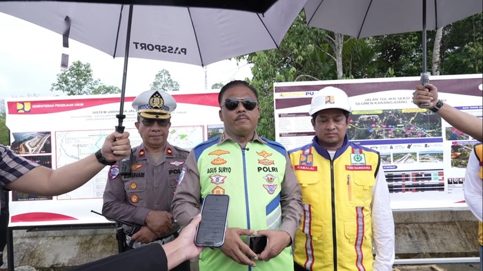 Kakorlantas Cek Jalur Tol Balikpapan-Samarinda dan Akses ke IKN