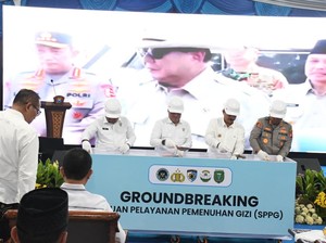 Polri Groundbreaking SPPG Lapak Kampir Madiun Layani 4.103 Penerima MBG