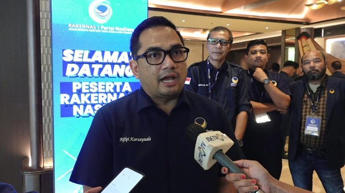 Ketua DPP Partai NasDem Rifqinizamy Karsayuda