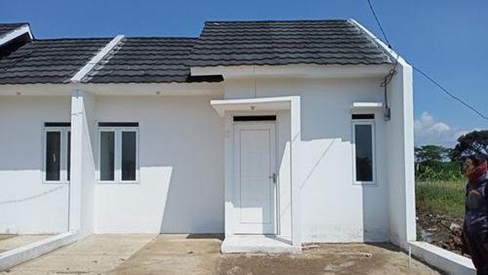 Penampakan rumah di Cangkorah Lake View