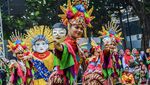 Pesona Budaya Betawi Warnai Festival Topeng Betawi di Pekayon