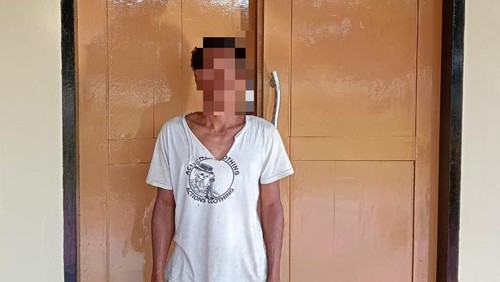 Polsek Sandubaya mengamankan seorang residivis asal Cakranegara, Kota Mataram kasus pencurian di sebuah lesehan. (Dok. Polsek Sandubaya/detikBali)