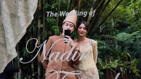Gaya Serasi Sheila Dara-Vidi Aldiano di Pernikahan Adik dan Nadin Amizah