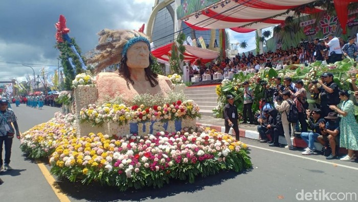 Tomohon International Flowers Festival (TIFF) 2025 di Kota Tomohon, Sulawesi Utara (Sulut).