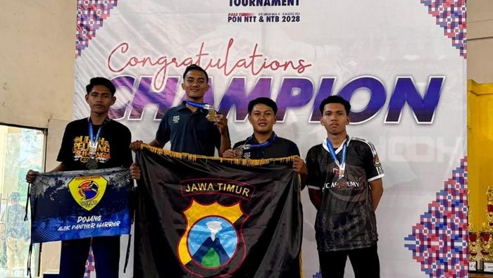 Atlet Polres Probolinggo Kota Juara di Kapolri Cup