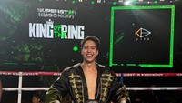 Senyuman El Rumi usai berhasil mengalahkan Jefri Nichol.  Foto: dok instagram El Rumi