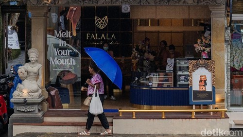 Falala Chocolate di Ubud, Bali.