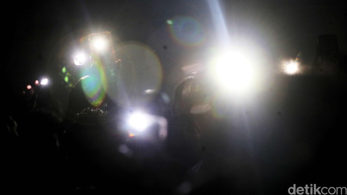 Kahitna tampil dalam acara The Sound Project 8 di Ecovention Ancol, Jakarta Utara, Jumat (8/8/2025) malam.