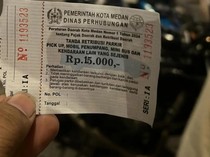 Dishub Medan Cari Jukir yang Ubah Tarif di Karcis Parkir Jadi Rp 15 Ribu