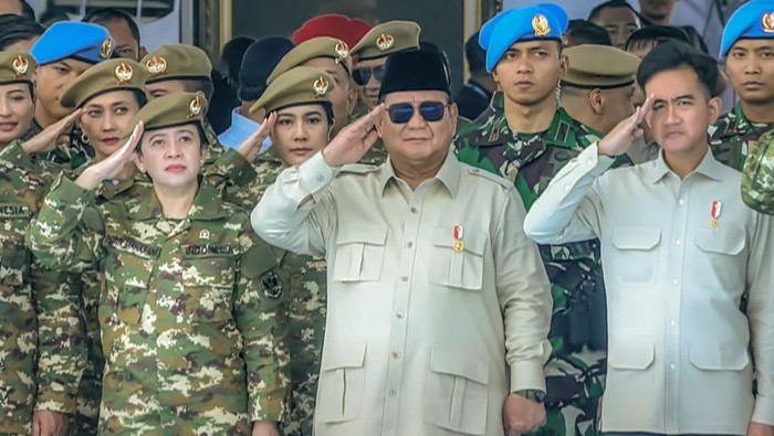 Ketua DPR RI Puan Maharani menghadiri pelantikan Wakil Panglima TNI di Batujajar. (Dok istimewa)