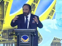Surya Paloh Ungkap Obsesi NasDem di Pemilu 2029 Saat Rakernas di Makassar