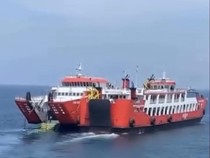 Dua Pekan Beroperasi, KMP Tunu Pratama Jaya 3888 Rusak Rampdoor
