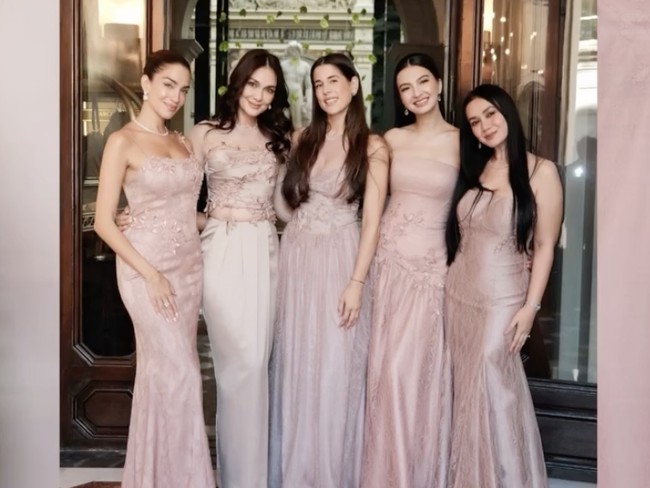 Luna Maya dan Raline Shah Jadi Bridesmaid Millane Fernandez