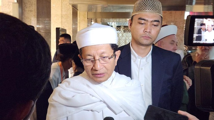 Menteri Agama Nasaruddin Umar. (Adrial Akbar/detikcom)