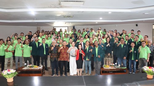 Musyawarah Cabang (Muscab) Ikatan Dokter Indonesia (IDI) Cabang Buleleng Tahun 2025 di Universitas Pendidikan Ganesha, Singaraja, Minggu (10/8/2025). (Prokom Buleleng)