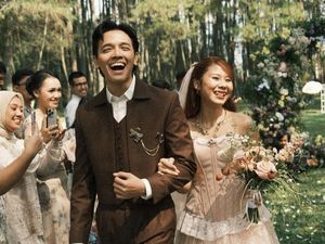 8 Foto Resepsi Pernikahan Nadin Amizah, Digelar Outdoor Bak di Negeri Dongeng
