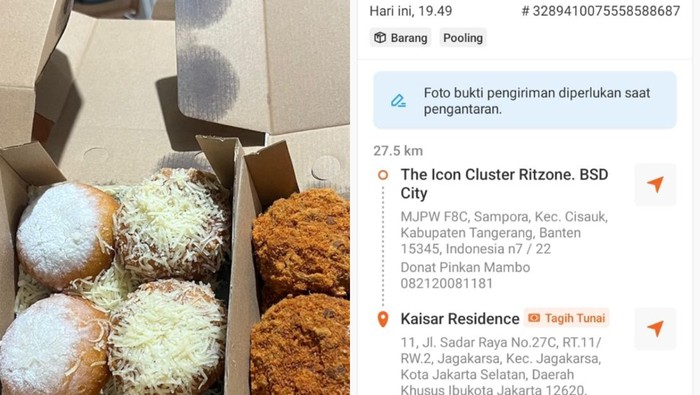 Gagal Estimasi Pesanan Donat, Pinkan Mambo Bikin Kurir Rugi