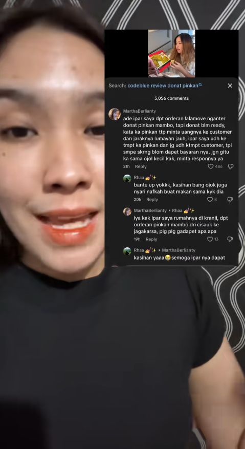 Gagal Estimasi Pesanan Donat, Pinkan Mambo Bikin Kurir Rugi