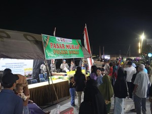 Polres Dumai Gelar Operasi Pasar, 2 Ton Beras SPHP Diserbu Warga