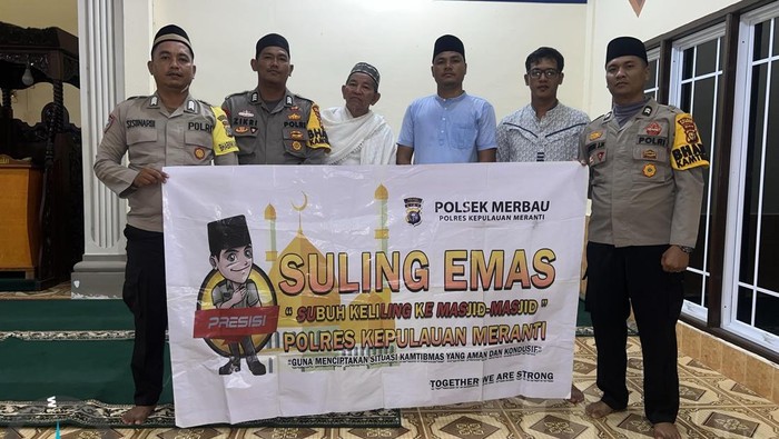 Polres Kepulauan Meranti menggelar Suling emas sebagai wadah silaturahmi dan edukasi warga, Minggu (10/8/2025).