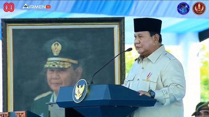 Presiden Prabowo Subianto meresmikan 6 Kodam Baru