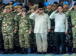 Puan Hadiri Gelar Pasukan TNI, Harap Soliditas & Profesionalisme Terjaga