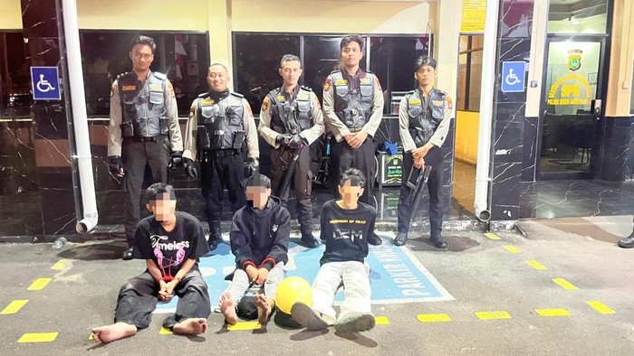 Remaja hendak tawuran di Kramat Sentiong, Jakarta Pusat