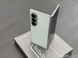 Unboxing Samsung Galaxy Z Fold7 Mint yang Menggoda