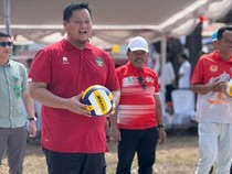 Sambut HUT RI, Pemkab Banyuasin Gelar Turnamen Voli Antar OPD-Forkopimda