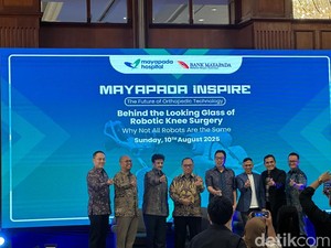Mayapada Hospital Surabaya 7 Kali Operasi Lutut Robotic dalam Sebulan