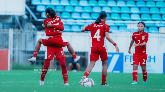 Timnas Putri Indonesia U-20 di Kualifikasi Piala Asia Wanita U-20 2026.