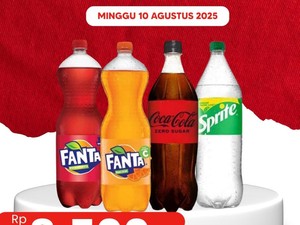 Serbu! Aneka Minuman Ringan Diskon Gede-gedean di Transmart Full Day Sale