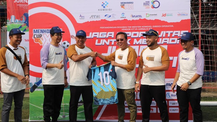 Turnamen Mini Soccer Menkomdigi Cup 2025 menyambut Hari Bhakti Postel ke-80