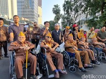 Para Veteran RI Kirab di CFD Bundaran HI: Mengabdi Tanpa Batas